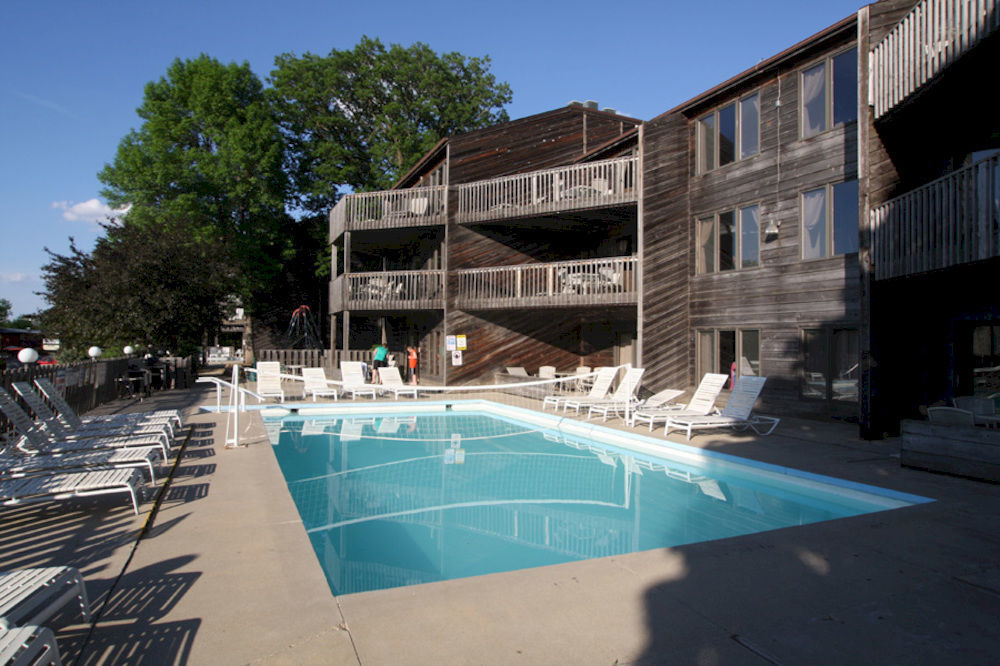 West Oaks Hotell Arnolds Park Exteriör bild
